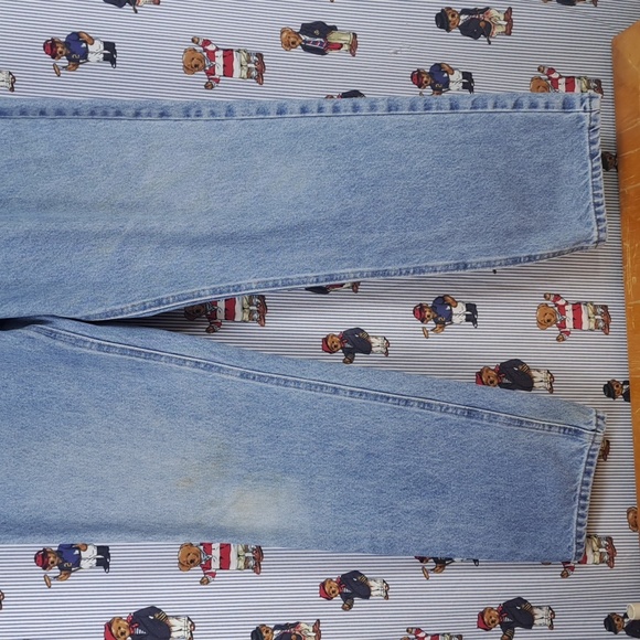 Carhartt B18 STW straight leg light wash casual denim workwear jeans 34-32 - Picture 3 of 6